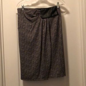 💖Lena Gabrielle Skirt w/elegant front overlay